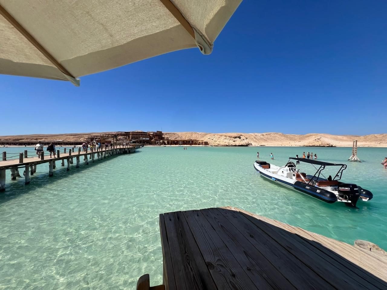 Orange Bay sziget Hurghada